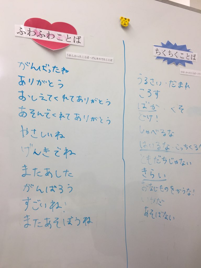 言葉 ふわふわ 言葉 ちくちく